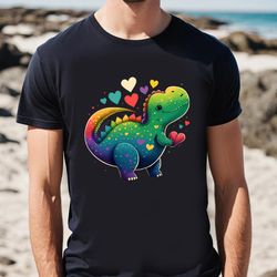 i love dinosaurs valentine t-shirt, gift for her, gifts for him