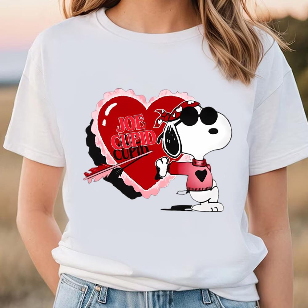 Joe Cupid Snoopy Valentine's Day T-Shirt .jpg