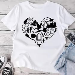 magical witches harry potter characters valentine shirt, gift for her, gifts for him
