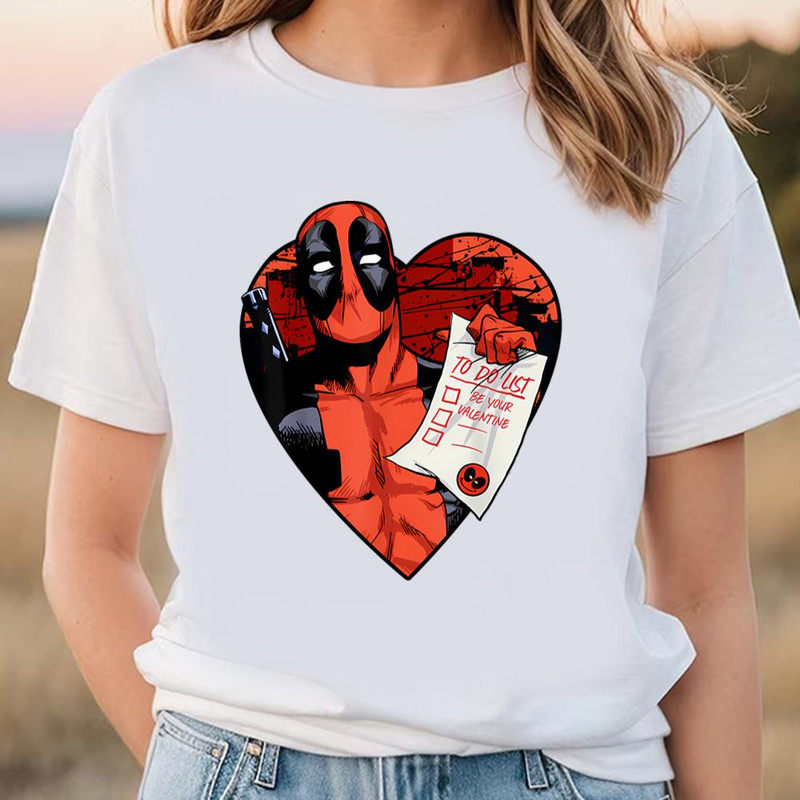 Marvel Deadpool Valentine To Do List T-Shirt .jpg