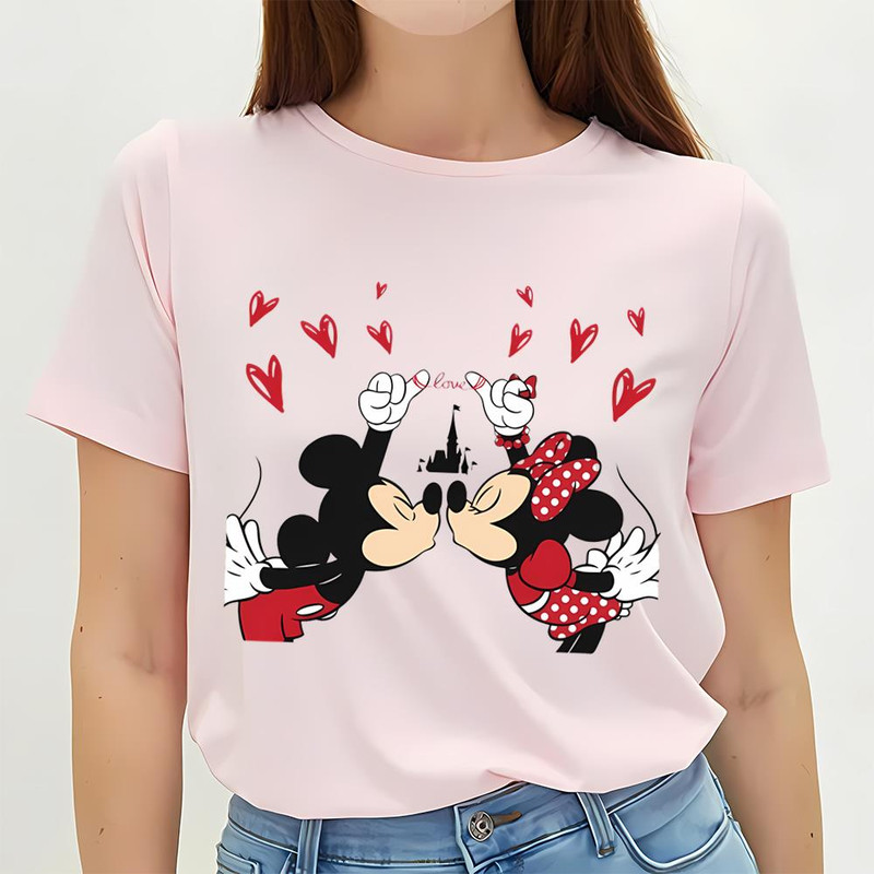 Mickey Minnie Happy Valentines Day Shirt .jpg