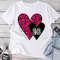 Monogrammed Pink Leopard And Black Hearts Valentine Shirt .jpg