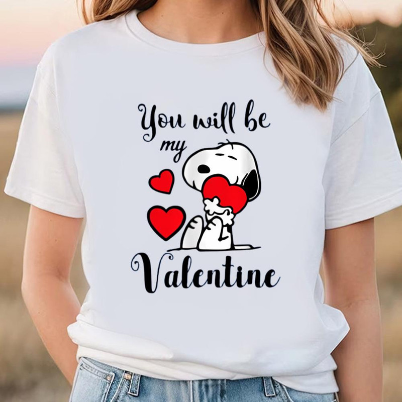 Snoopy And Valentine Snoopy Lover Gifts T-Shirt .jpg