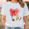 Snoopy Paint Valentine Tree T-shirt .jpg