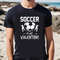 Soccer Is My Valentine Funny Valentines Day On Women's T-shirt .jpg