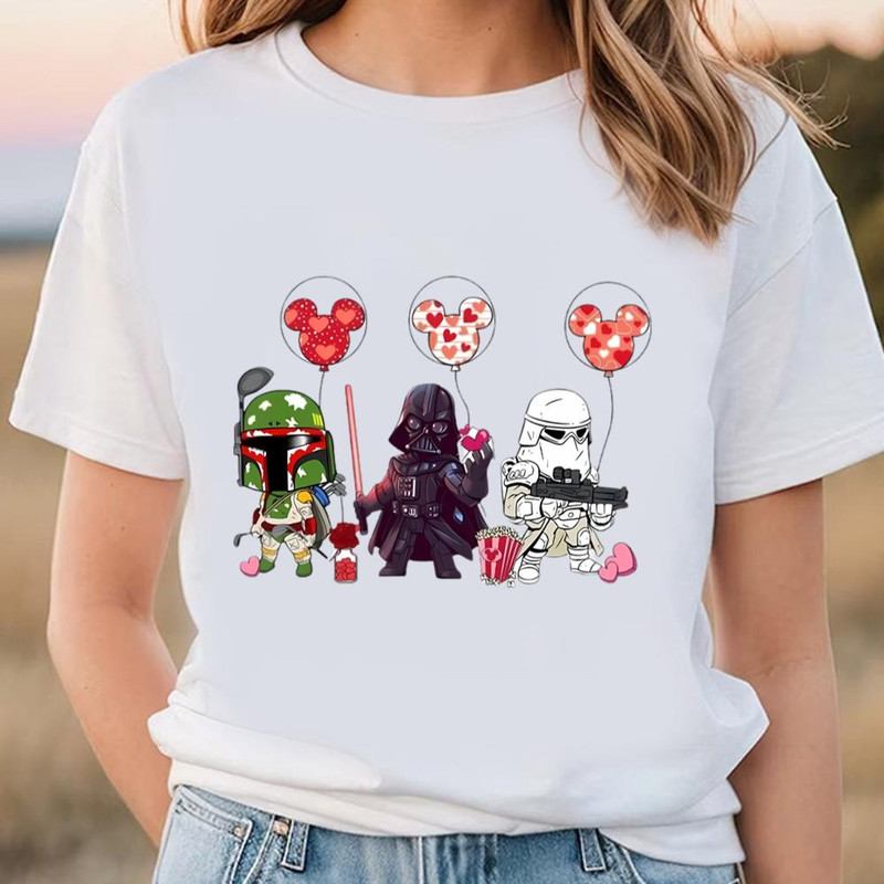 Star Wars Characters Valentine Day Shirt Disney Mickey Ears Balloon Valentine Shirt .jpg