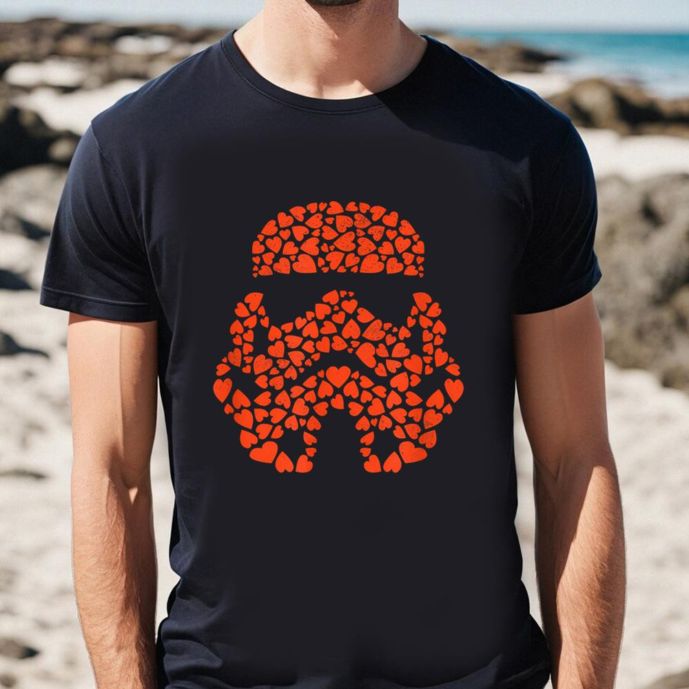 Star Wars Valentine's Day Stormtrooper Mini Hearts T-Shirt .jpg