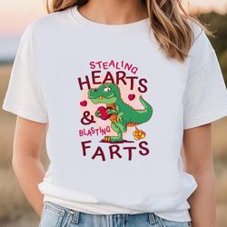 stealing hearts and blasting farts t-shirt, gift for her, gifts for him