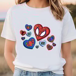superhero valentines day shirt, spider man valentine love bug shirt, gift for her, gifts for him