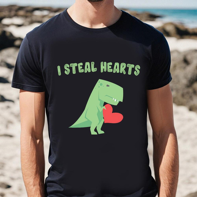 Valentine Day Dinosaur Quote Gifts T-Shirts .jpg