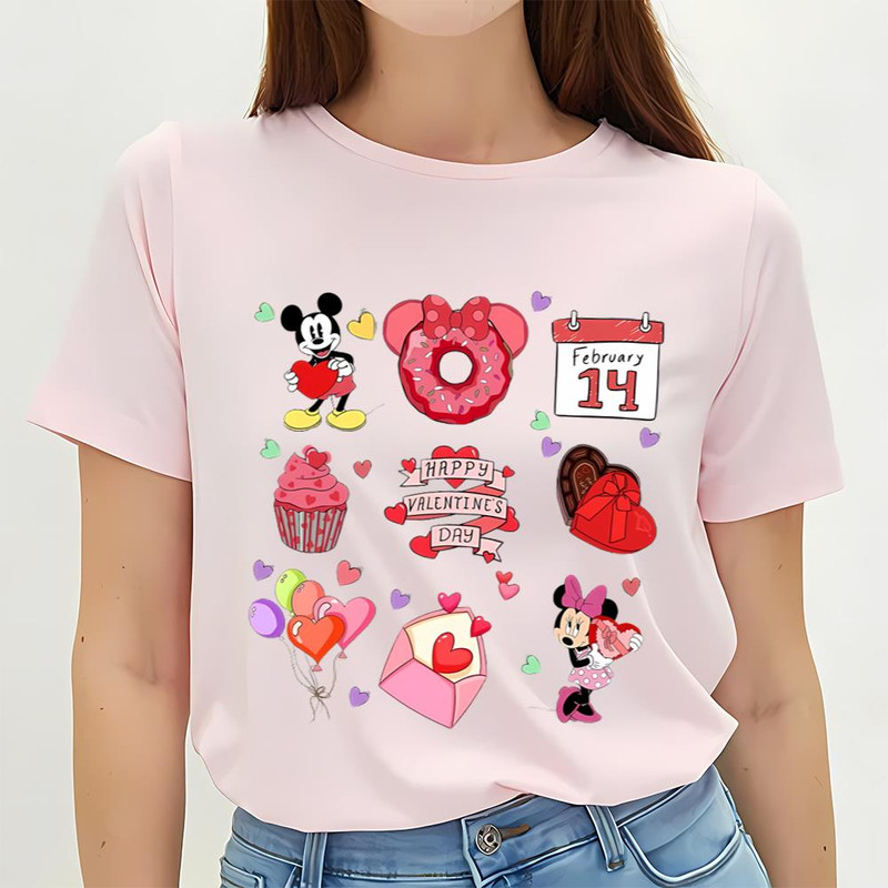 Valentine Mouse Snack Valentine's Day Shirt .jpg