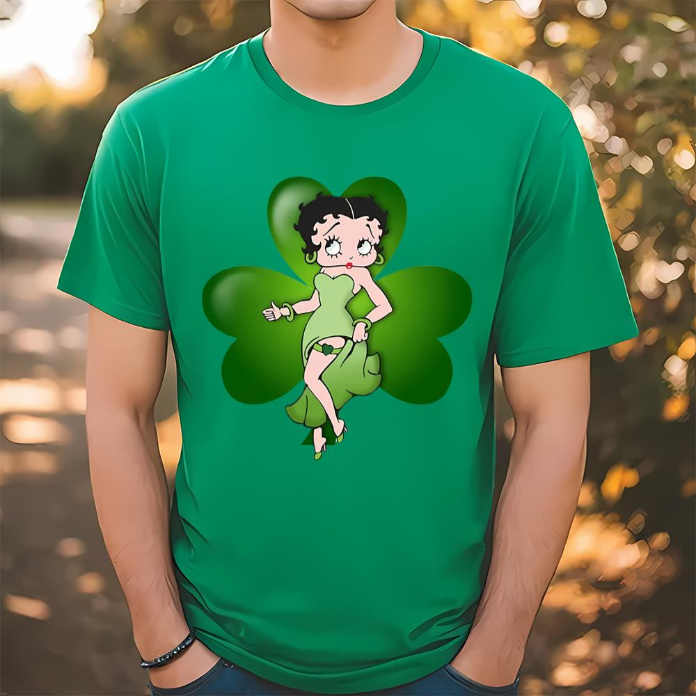 Betty Boop Happy St Patricks Day T-Shirt .jpg