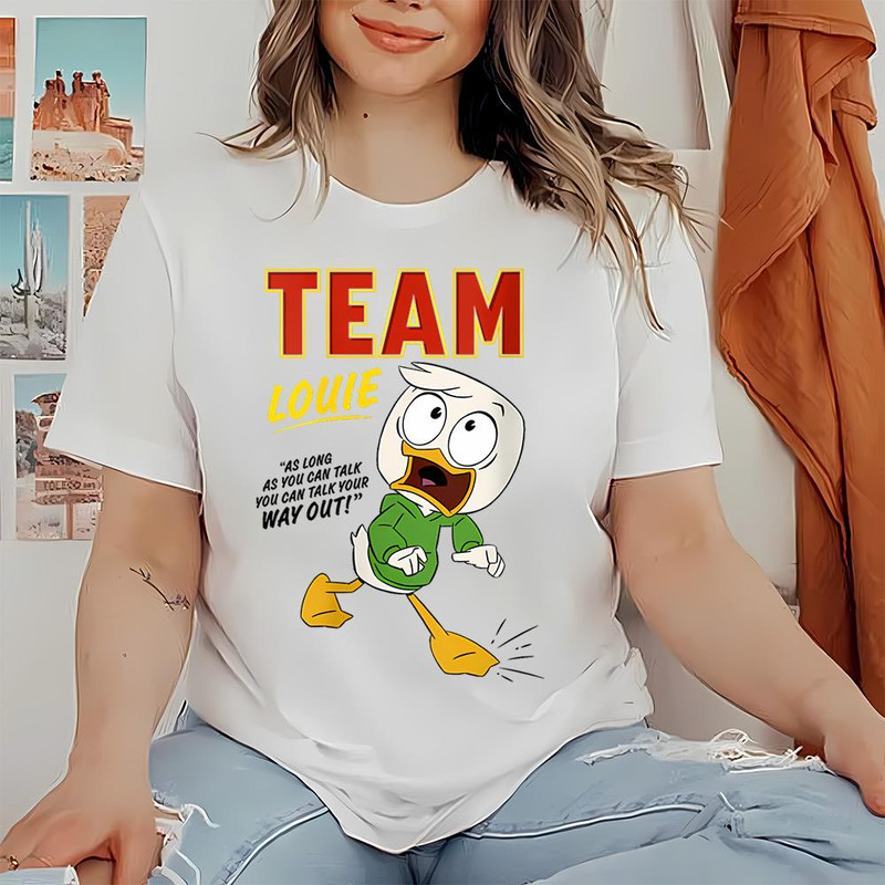 Disney DuckTales Team Louie You Can Talk Your Way Out T-Shirt .jpg