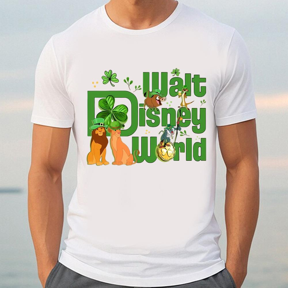 Disney Lion King Walt Disney World St Patrick's Day Shirt .jpg