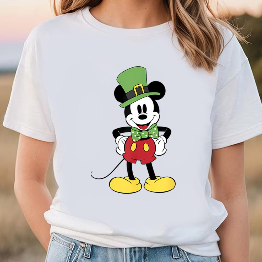 Disney Mickey And Friends St. Patrick's Day Mickey T-Shirt .jpg