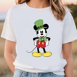 disney mickey and friends st patricks day mickey t-shirt, gift for her, gift for him