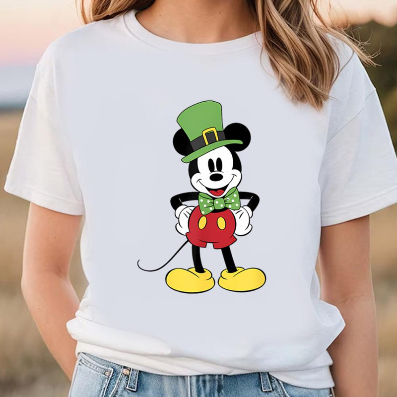 Disney Mickey And Friends St. Patrick's Day Mickey T-Shirt .jpg