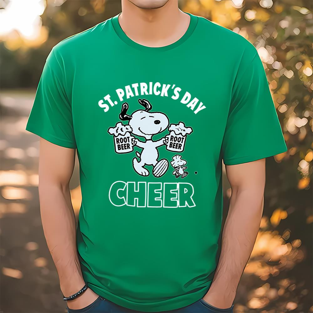 Funny Woodstock And Snoopy St Patricks Day Shirts St Patricks Day Beer Shirt .jpg