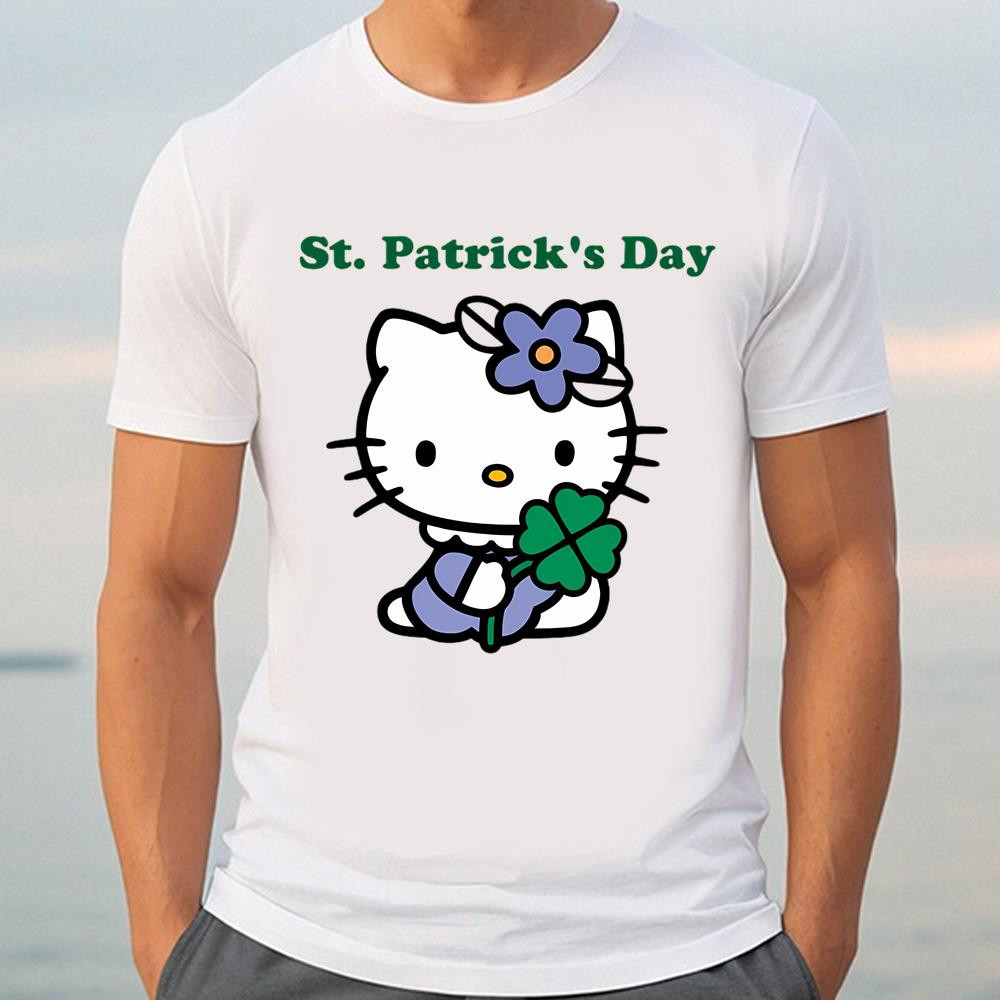Hello Kitty Happy St Patricks Day T-Shirts .jpg