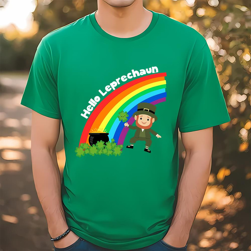 Hello Leprechaun St Patrick's Day T-Shirt .jpg