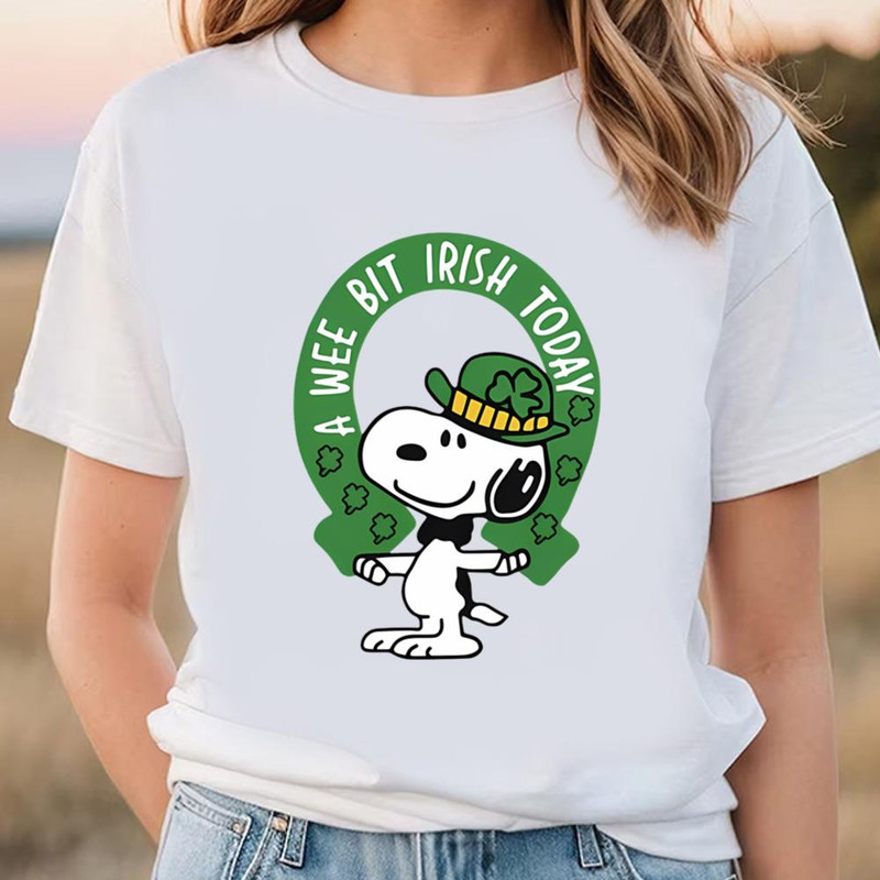 Irish Snoopy St Patricks Day Shirt Greetings Day Shamrock Shirt .jpg