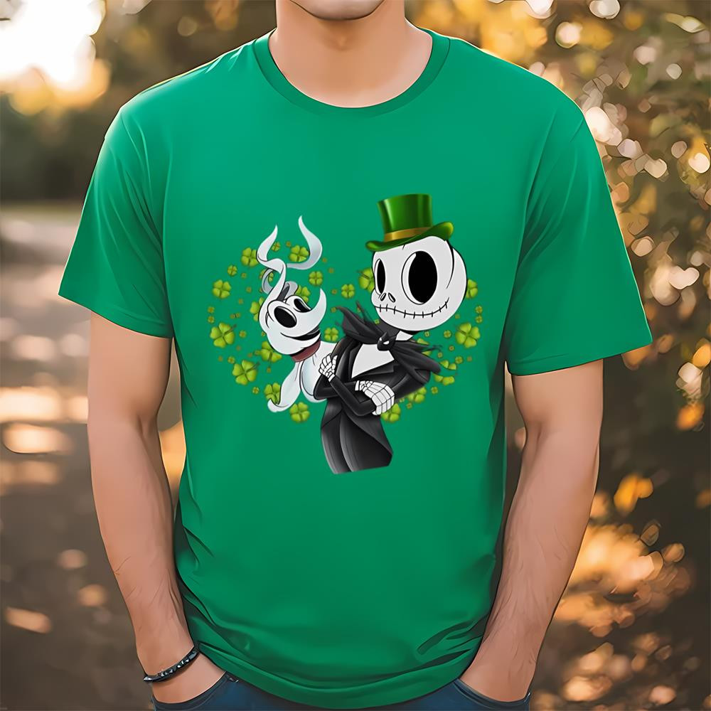 Jack Skellington and Zero Lucky T-Shirt .jpg