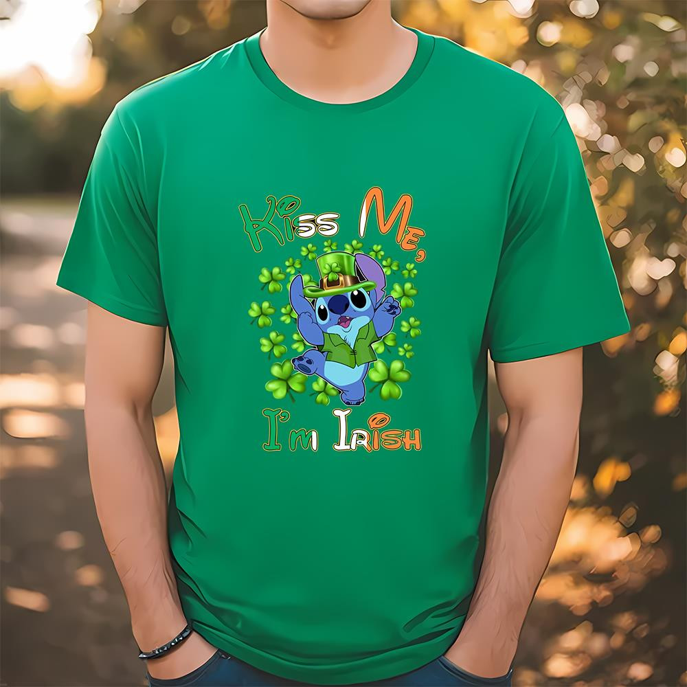 Kiss Me I'm Irish Shirt, Stitch Patrick's Day Shirt, Disney Patrick's Day Shirts .jpg
