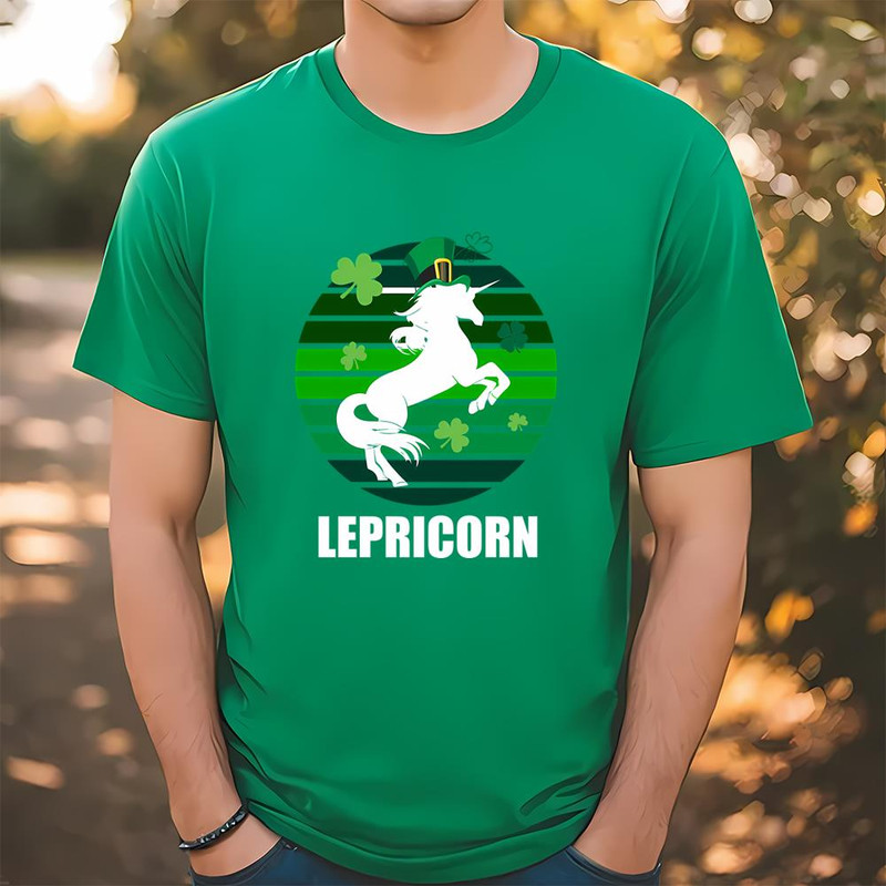 Lepricorn Leprechaun And Unicorn St Patricks Day T-shirt .jpg
