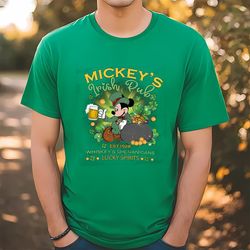 mickeys irish pub disney st patricks day shirt, gift for her, gift for him