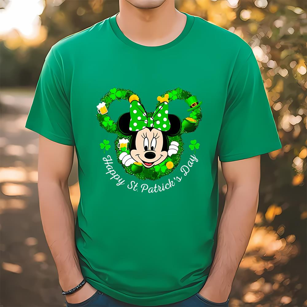 Minnie Mouse Happy St Patrick's Day Shirt .jpg