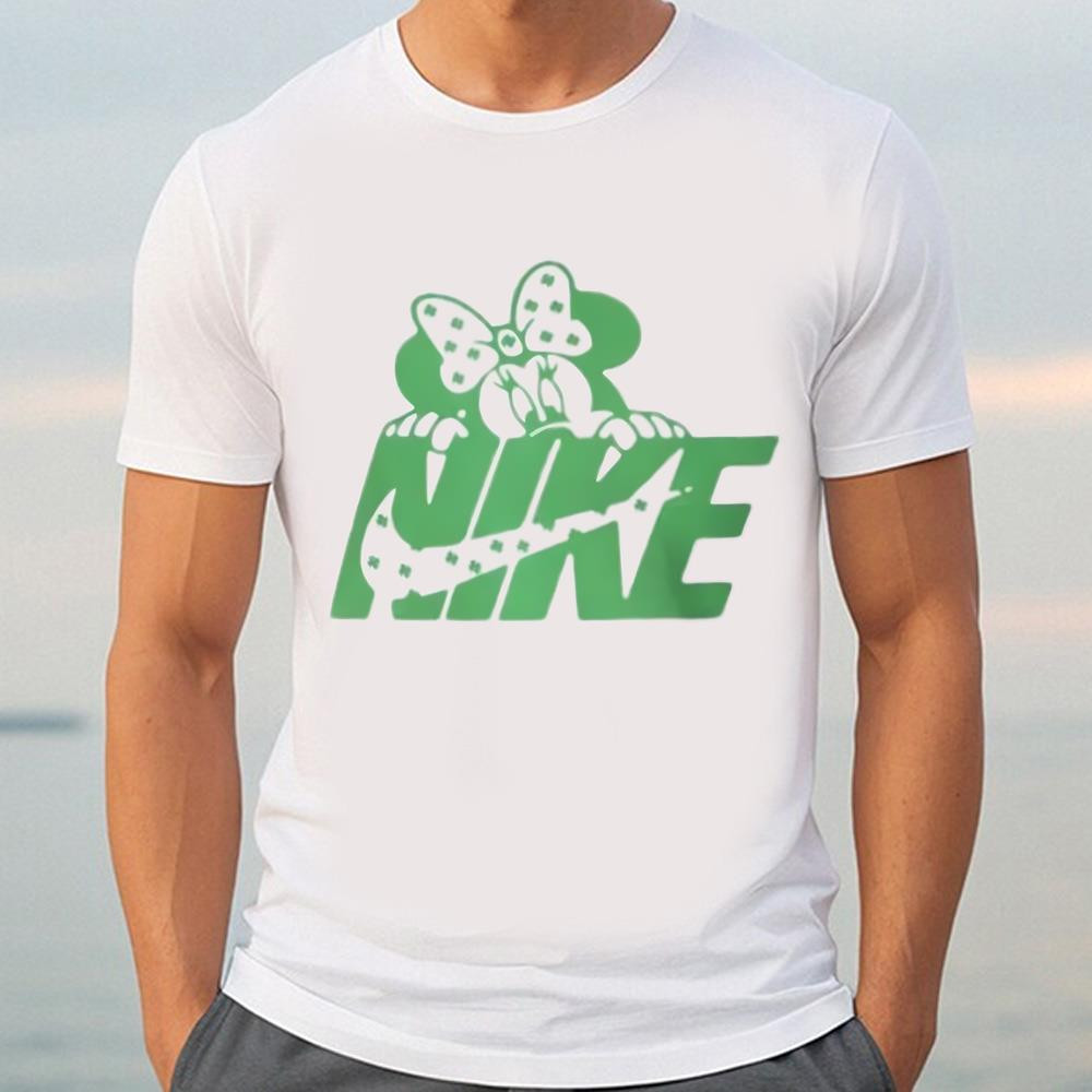 Minnie Mouse Nike St Patricks Day Shirt .jpg