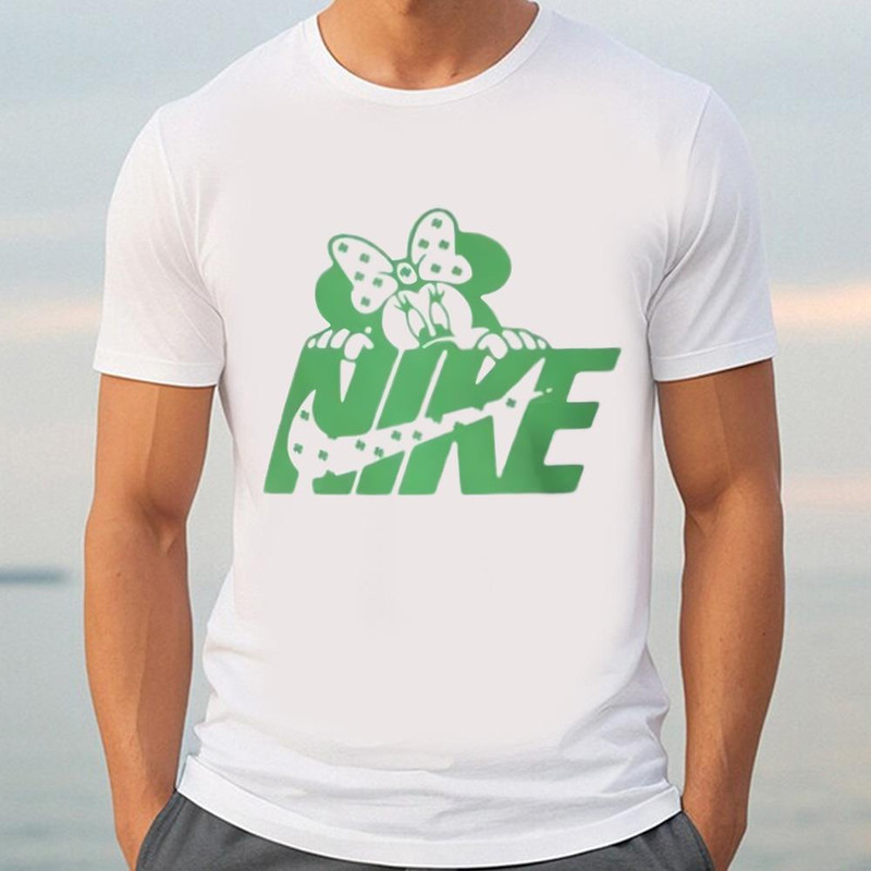 Minnie Mouse Nike St Patricks Day Shirt .jpg