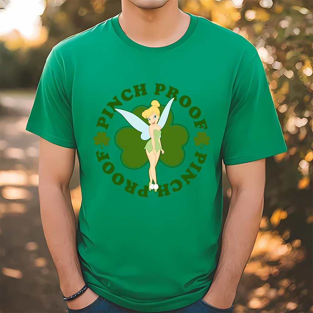 Peter Pan St. Patrick's Day Pinch Proof Tinkerbell T-Shirt .jpg