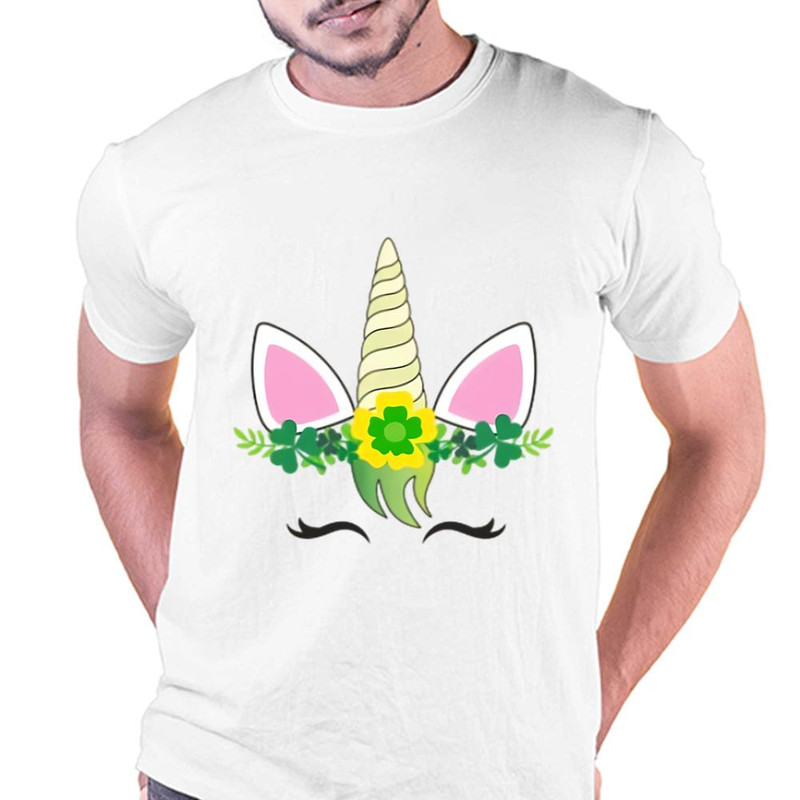 Rainbow Unicorn St Patricks Day Leprechaun Lepricorn T-Shirt .jpg