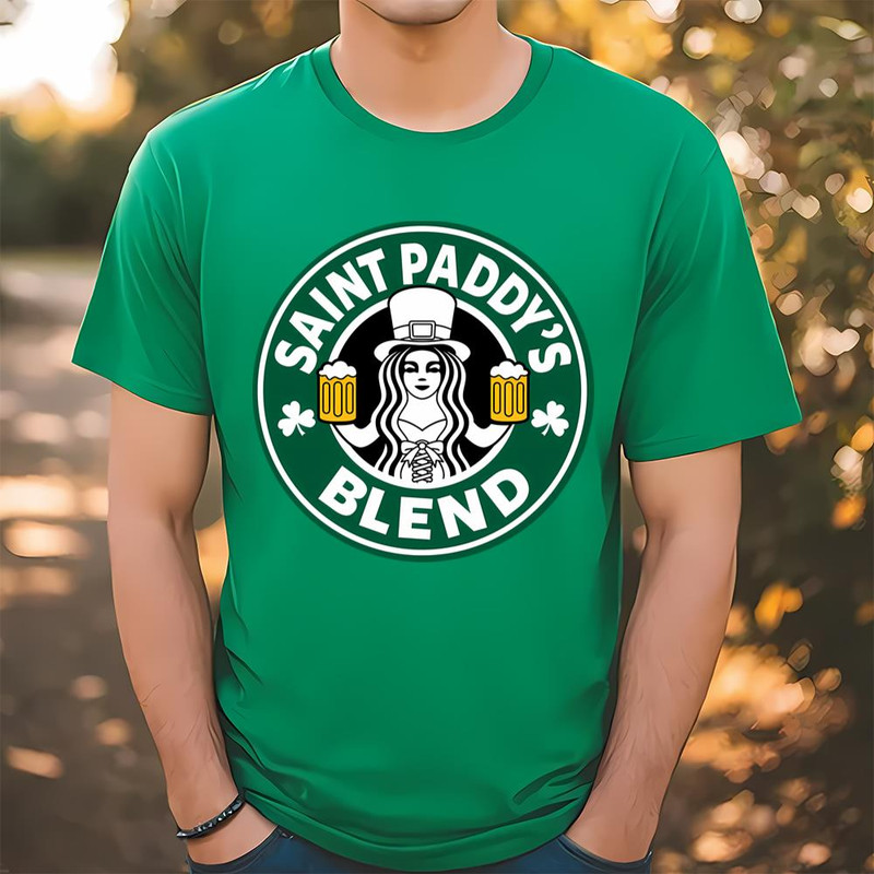 Saint Patrick's Day Irish Beer Shamrock T-Shirt .jpg