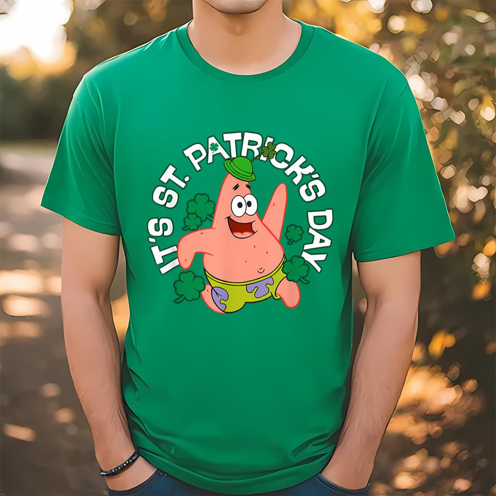 SpongeBob SquarePants It's St. Patrick's Day T-Shirt .jpg
