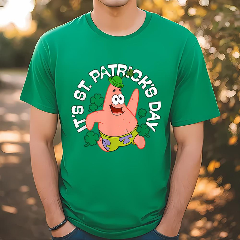 SpongeBob SquarePants It's St. Patrick's Day T-Shirt .jpg