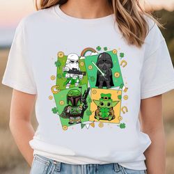 star wars st patrick t-shirt, st patricks yoda t-shirt, gift for her, gift for him