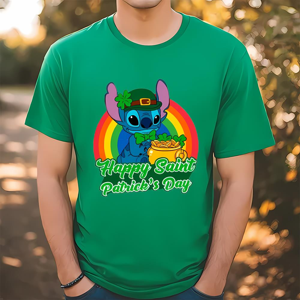 Stitch St. Patrick's Day T-Shirt .jpg
