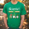 Three Gnomes Leprechaun Irish Flag Cheers Slainte St. Patrick's Day T-Shirt .jpg
