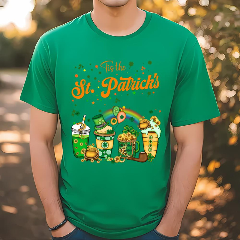 tis the st patricks day drink coffee T-Shirt .jpg