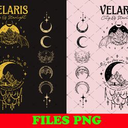 acotar velaris png download file, velaris city of starlight acotar png, feyre and rhysand night court book png