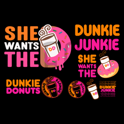 dunkie junkie bundle svg cutting file