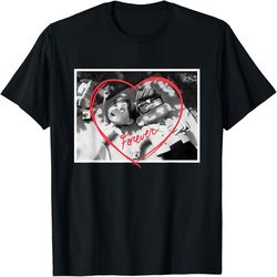 disney pixar up carl and ellie forever heart, png for shirts, svg png design, digital design download