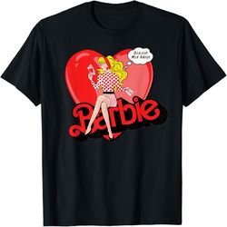 barbie valentines bonjour mon amour t-shirt, valentine's day png, digital design download