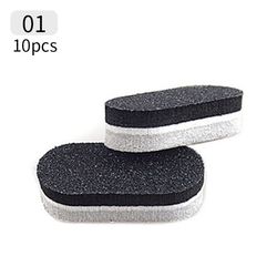10pcs mini nail sponge files buffer block buffing sanding nail art file manicure