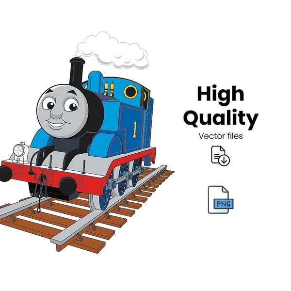 Thomas Model Vector 16 Thomas The Train PNG, Thomas Train Vector Files Download | Inspire ...