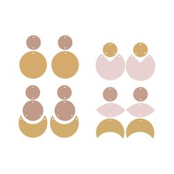 earrings svg, trending svg, leather earrings svg, clay earring svg, earrings design svg, collection svg, gifts for girls