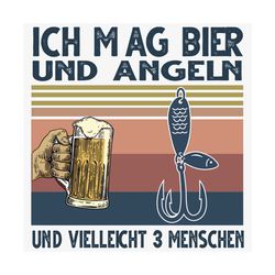 ich mag bier und angeln und vielleicht 3 menschen svg, trending svg, beer svg, fishing svg, drinking svg, ich mag bier s