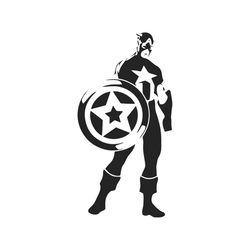captain america superhero save the world svg